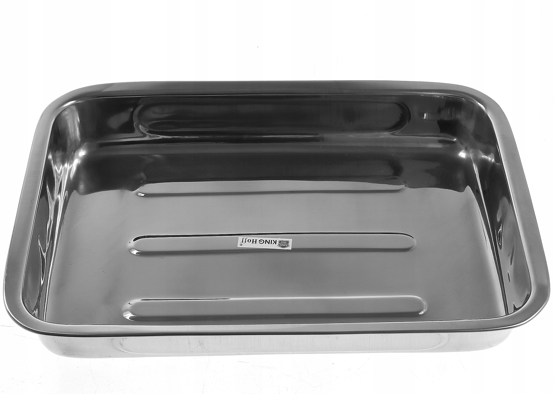 FORMA Do PIECZENIA Z RUSZTEM BLACHA Brytfanna 40cm Kolor srebrny