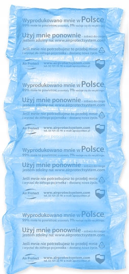 

Poduszki powietrzne wypełniacz 200x100 870 sztuk