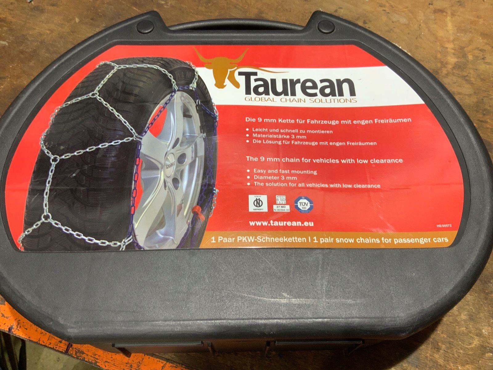 ŁAŃCUCHY ŚNIEGOWE TAUREAN 27390 PC1 60 2 SZTUKI