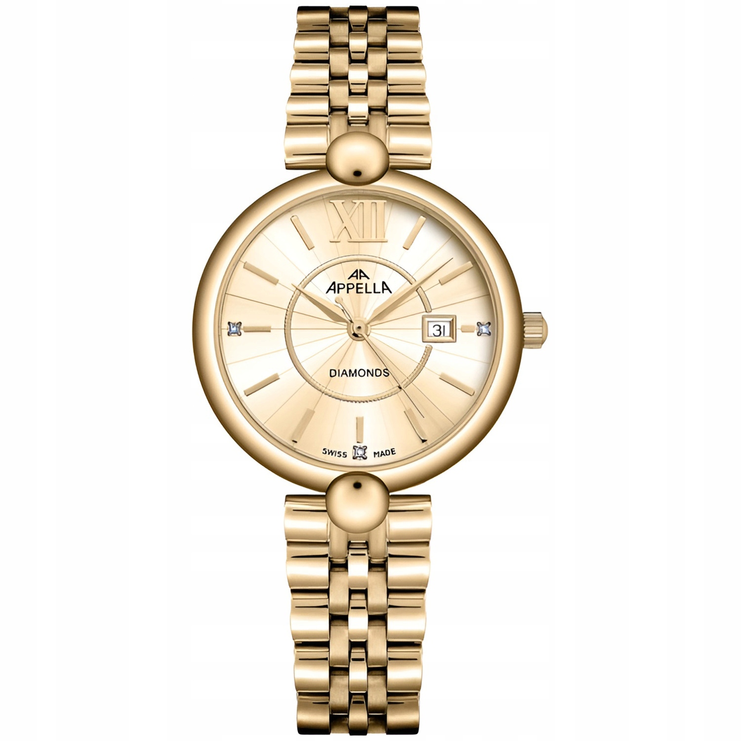 Dámské hodinky Appella L50011.1161DQ zlaté