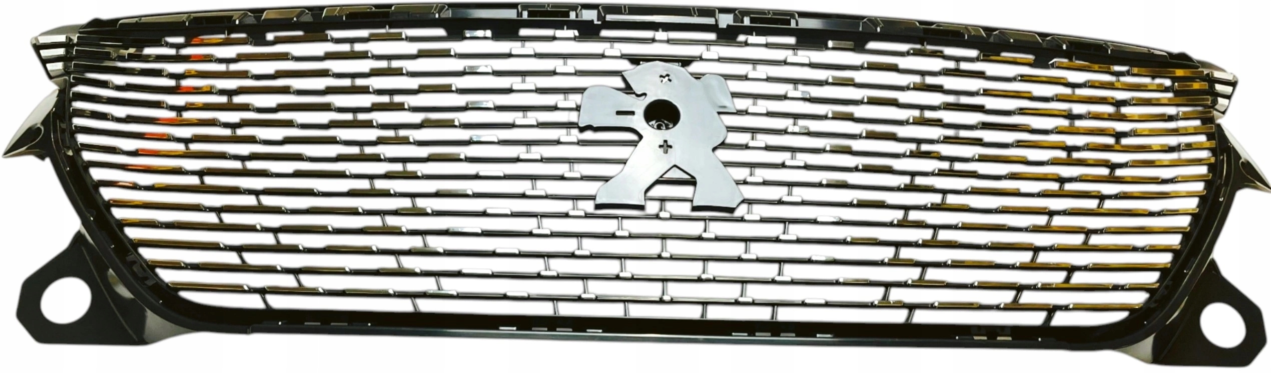 nová Atrapa předního nárazníku Grill chrom Peugeot 2008 2019+ lift