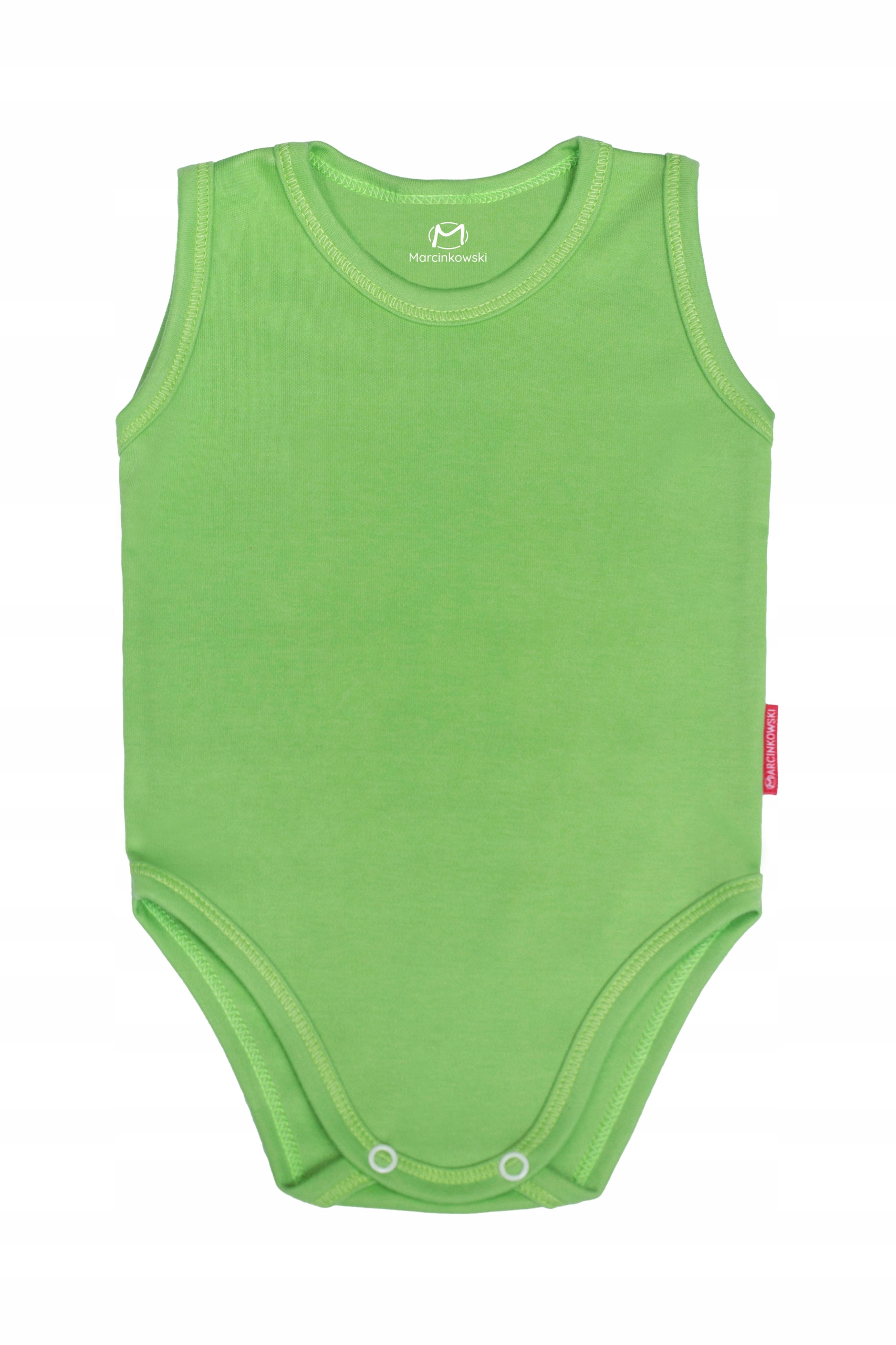 

Body Zielone Bawełniane Gładkie 128 CM