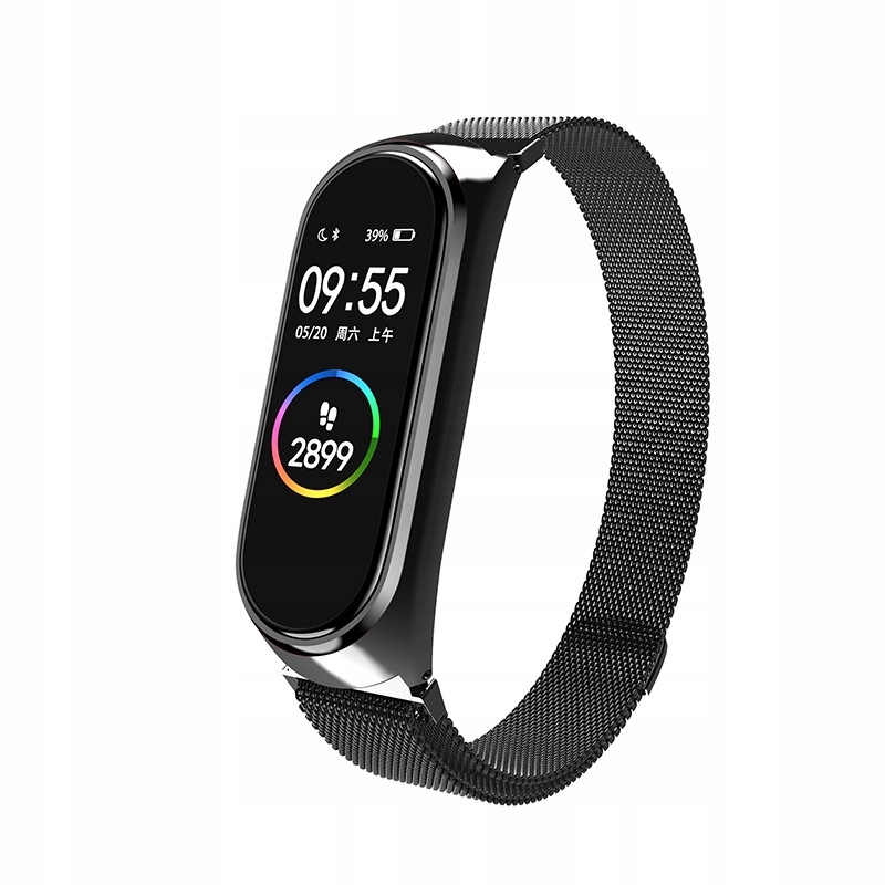 

Opaska Zmienna Do MI Band 5/6 Bransoletka Czarna