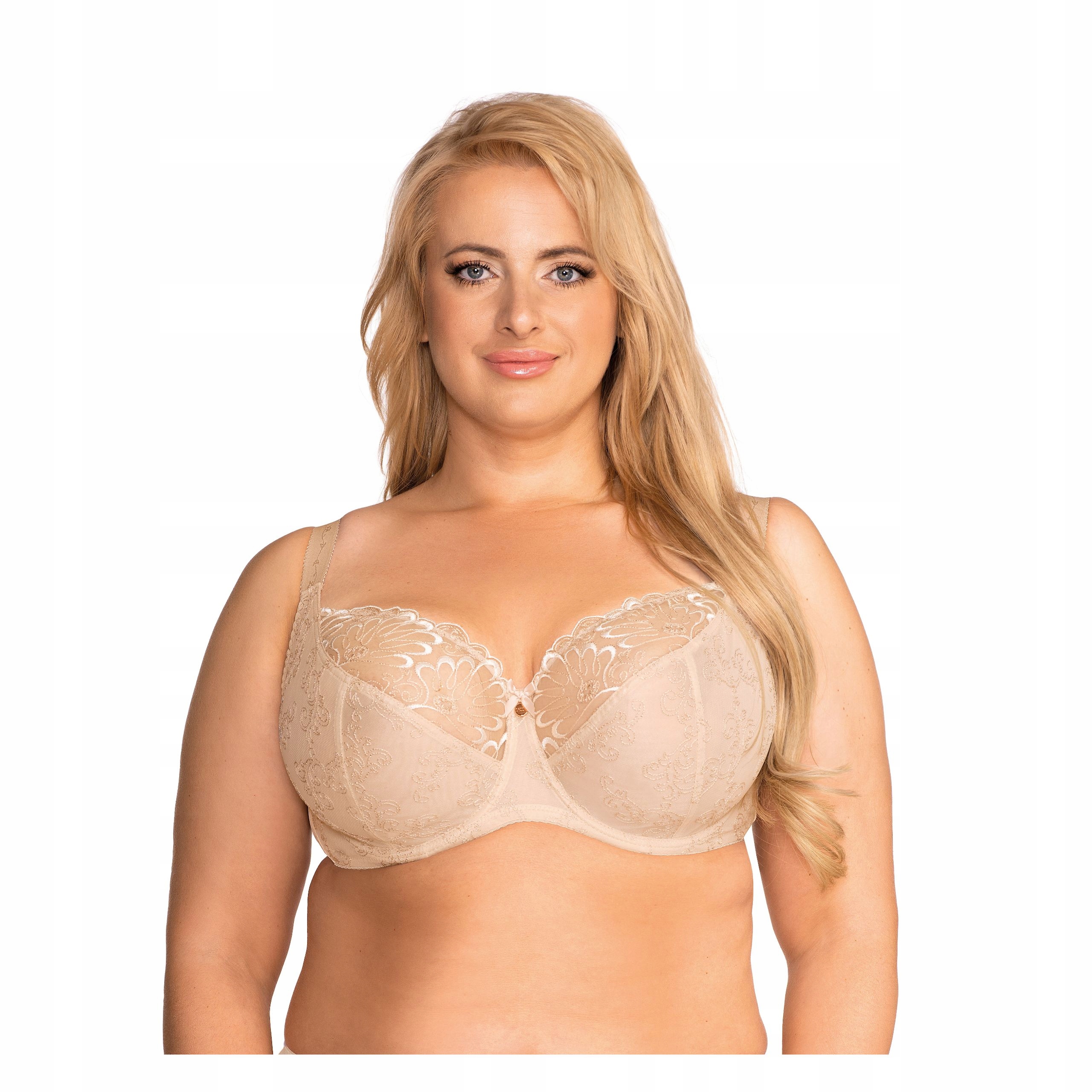 Podprsenka měkká Tetování soft 75J sexy měkká béžová Nessa