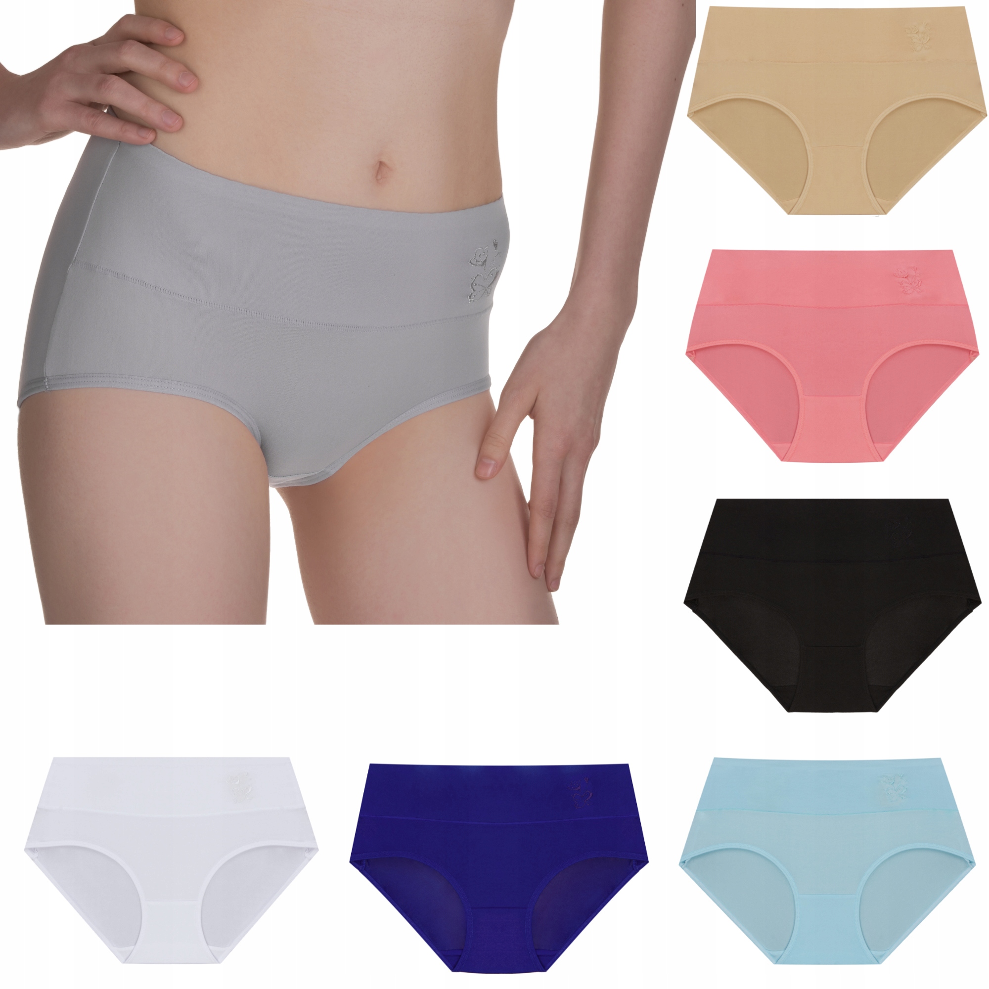 

7x figi/majtki damskie Oksana bambus L