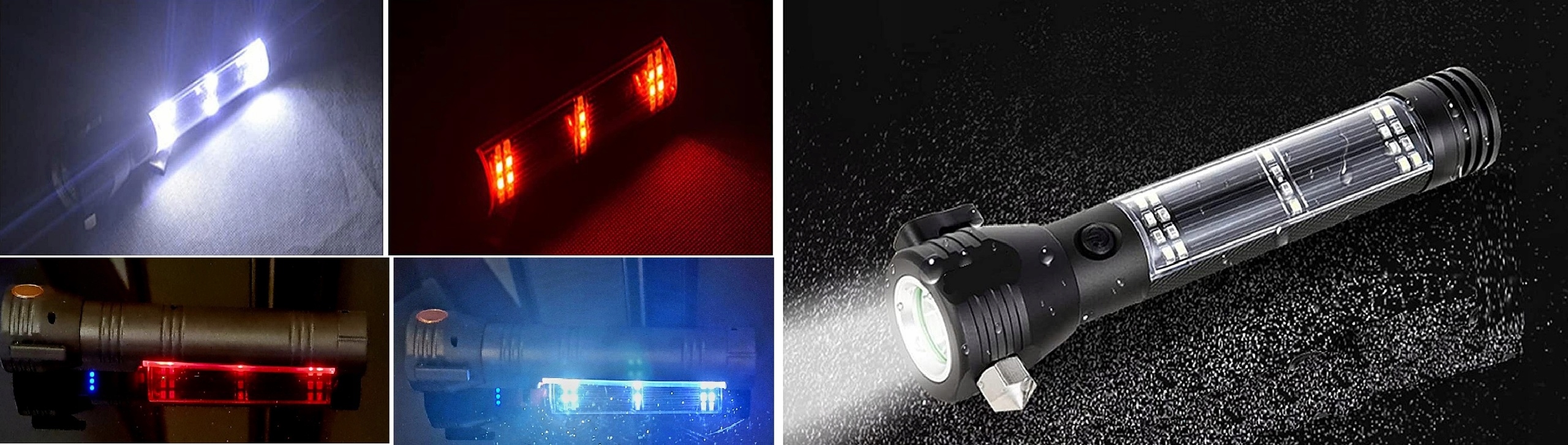 LATARKA NÓŻ ŻYCIA DO PASÓW MŁOTEK BEZPIECZEŃSTWA Marka inna marka