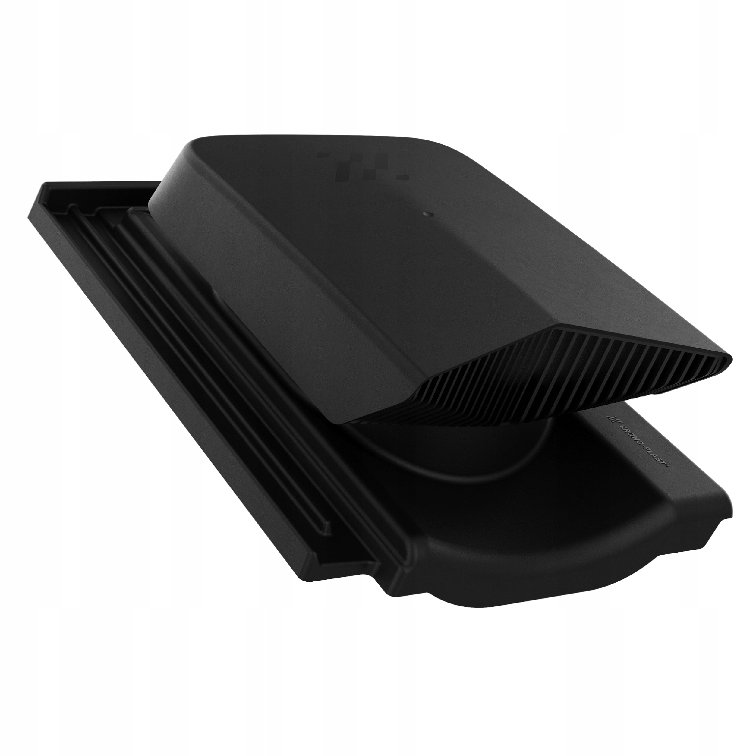 Ventilační střešní ventilátor Creaton Cantus Černý