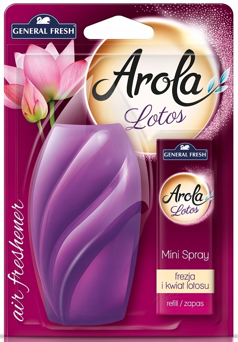 

Arola odświeżacz Mini Spray urządz. Frezja i Lotos