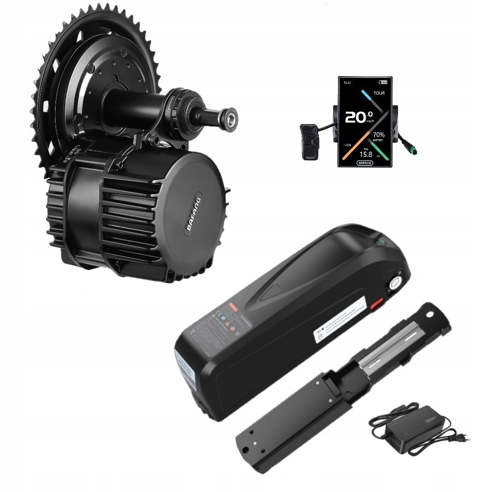 Zestaw Bateria Bafang 20AH Silnik elektryczny Bafang 1000W do roweru