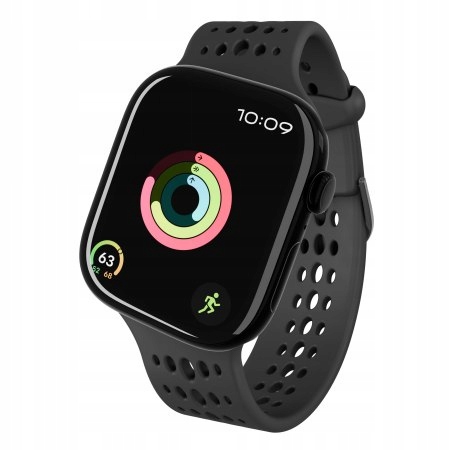 Decoded Silicone Ares O Band – silikónový remienok pre Apple Watch 40/42 mm (bl