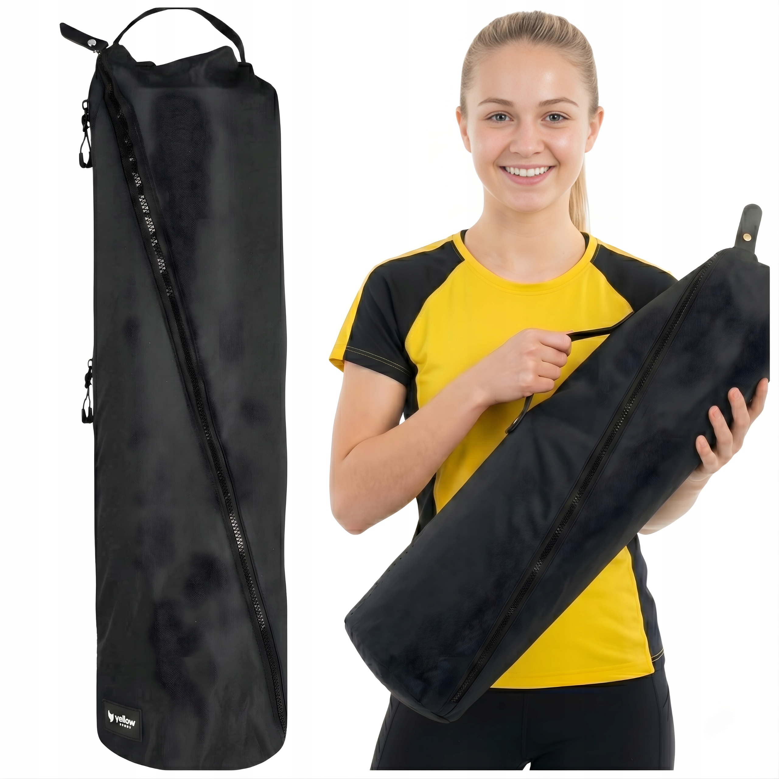 Taška Pouzdro na matku na jógu voděodolná velká s popruhem Fitness 77 cm XL