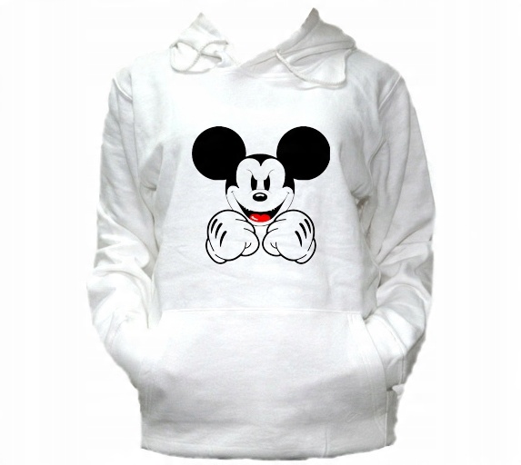 

S Bluza Kaptur Damska Mickey Mouse Myszka Miki