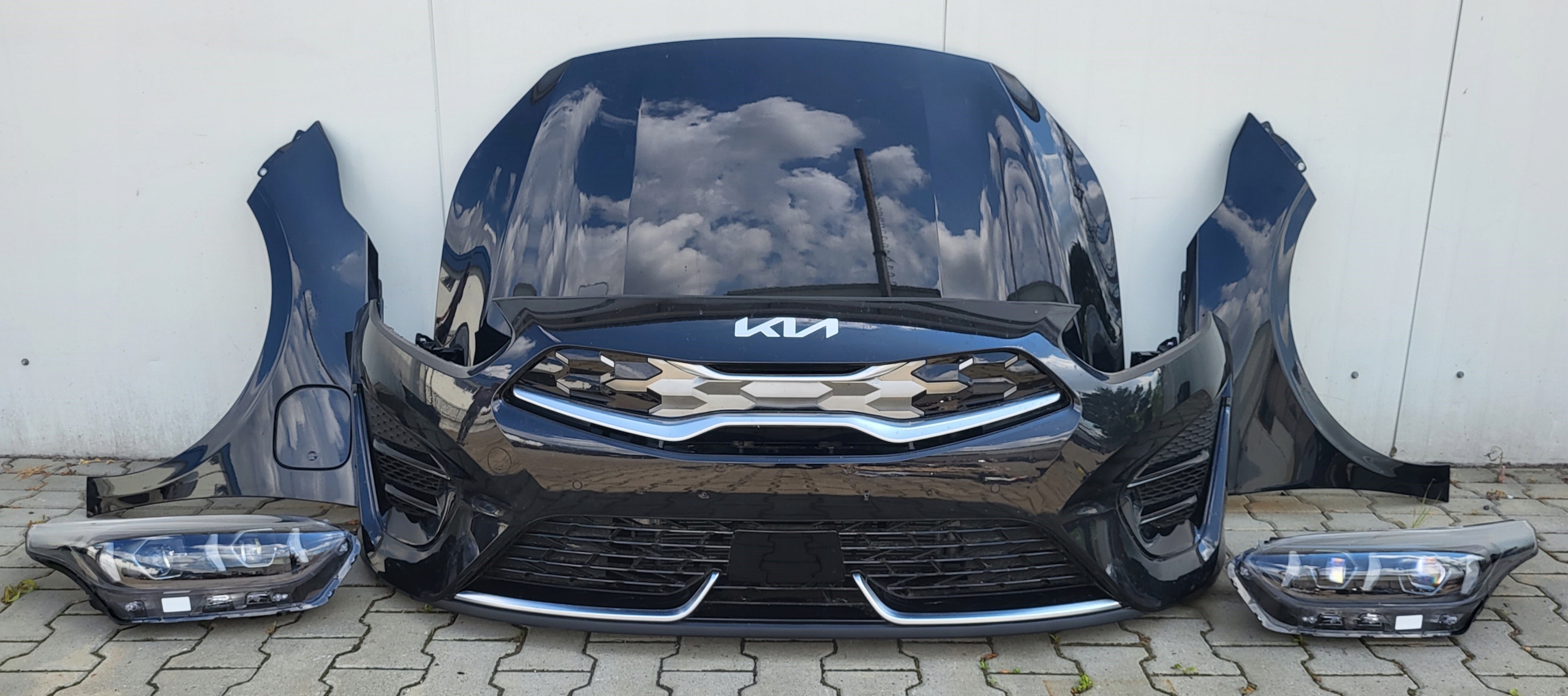KIA CEED III LIFT MASKA ZDERZAK PAS LAMPY BŁOTNIKI