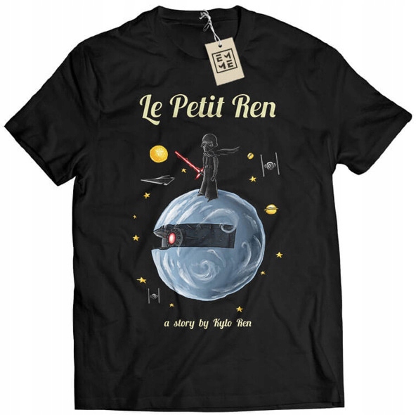 

Koszulka Le Petit Ren Gwiezdne Wojny czarna S