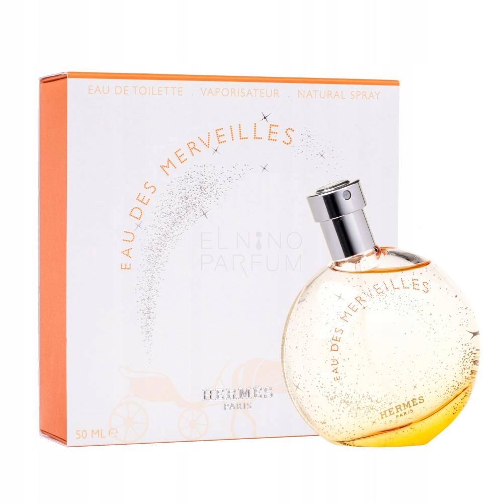 Hermes Eau Des Merveilles 50ml Edt Woda Toaletowa Damska Perfumy Dla Kobiet