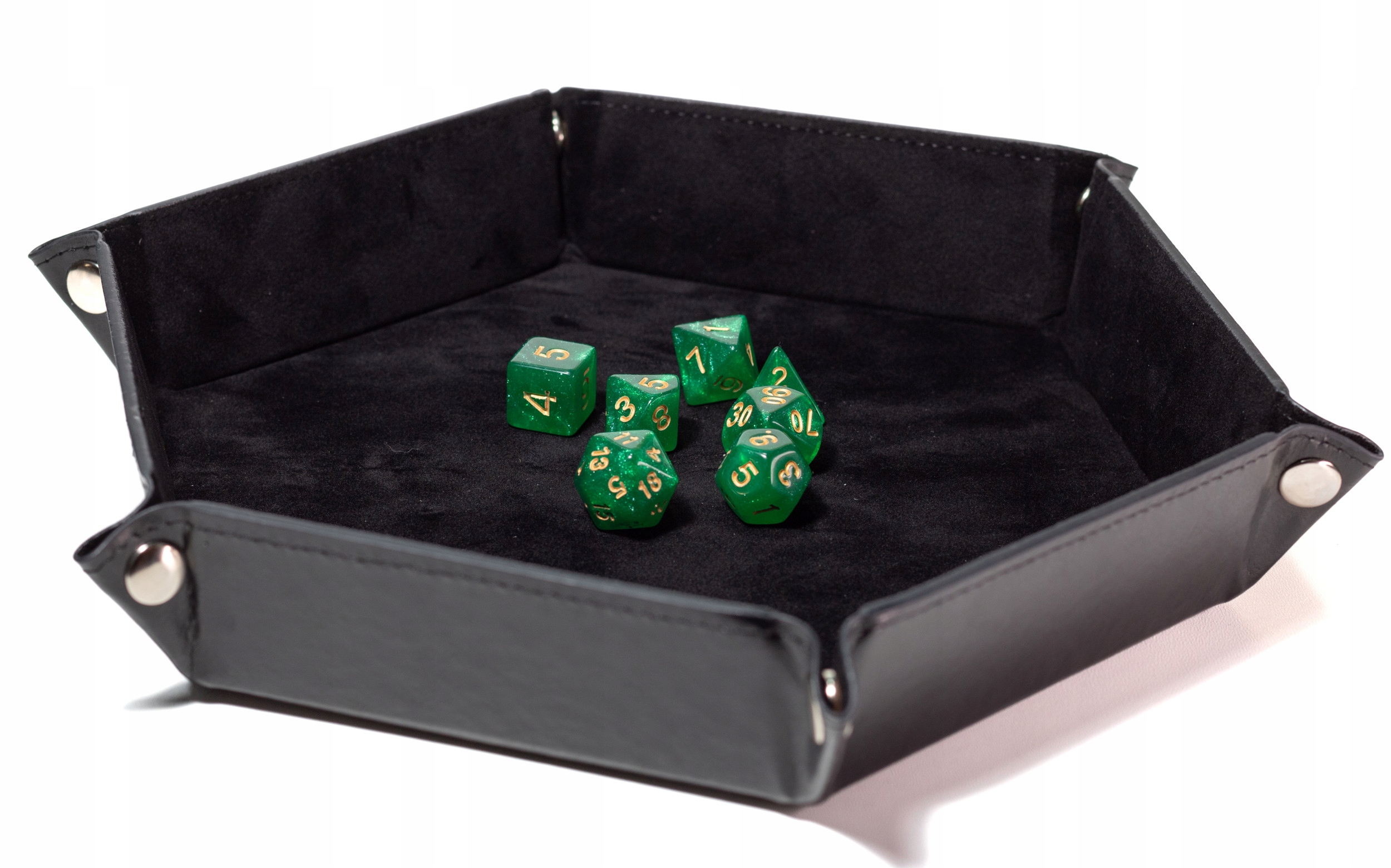 PORANNA ROSA ZESTAW 7 PERŁOWYCH KOŚCI RPG Liczba sztuk 7 szt.