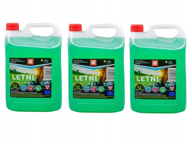

Letni Płyn Do Spryskiwaczy 3x5 L 15 L Zapach