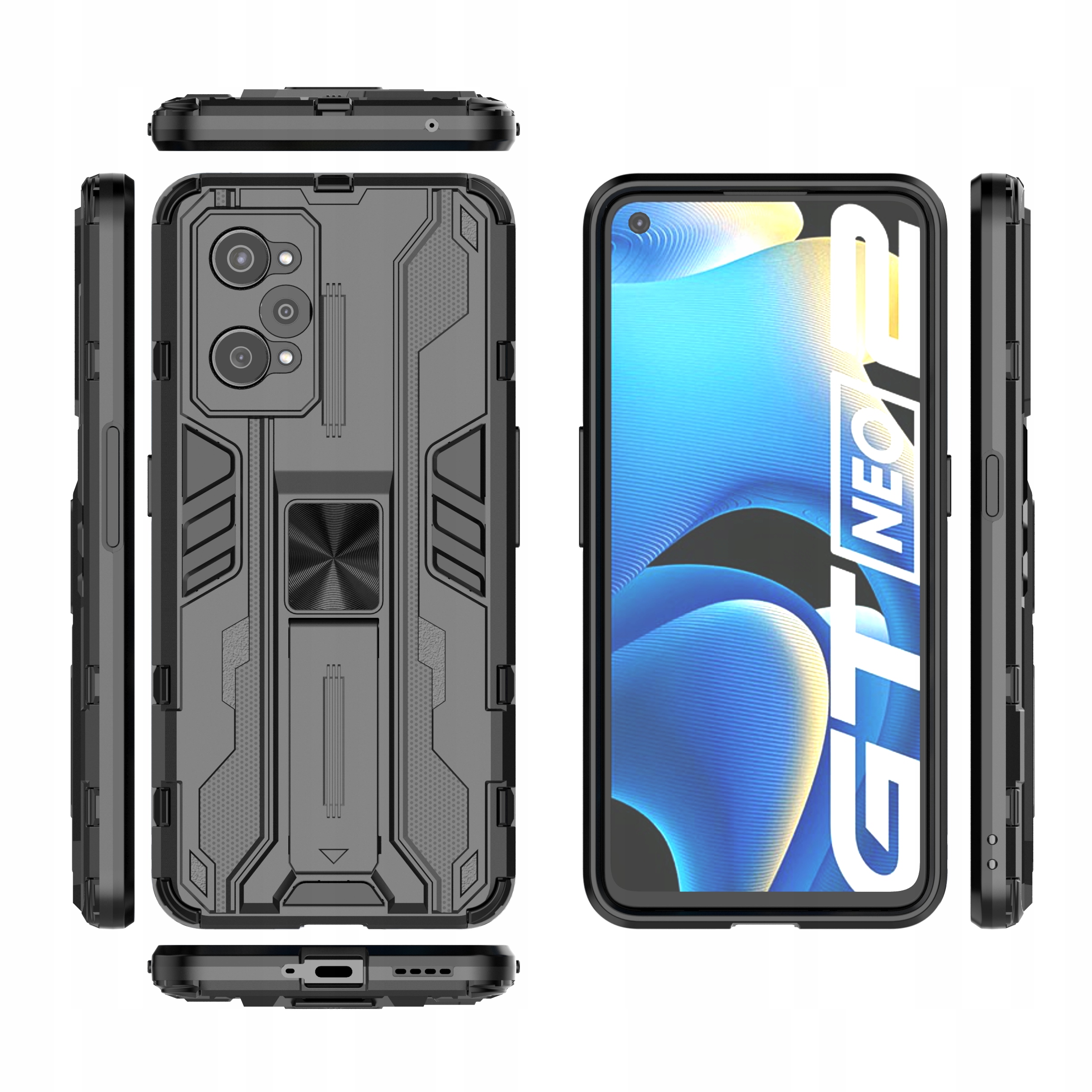 CASE OBUDOWA ETUI PANCERNE do REALME GT NEO 2 Typ plecki