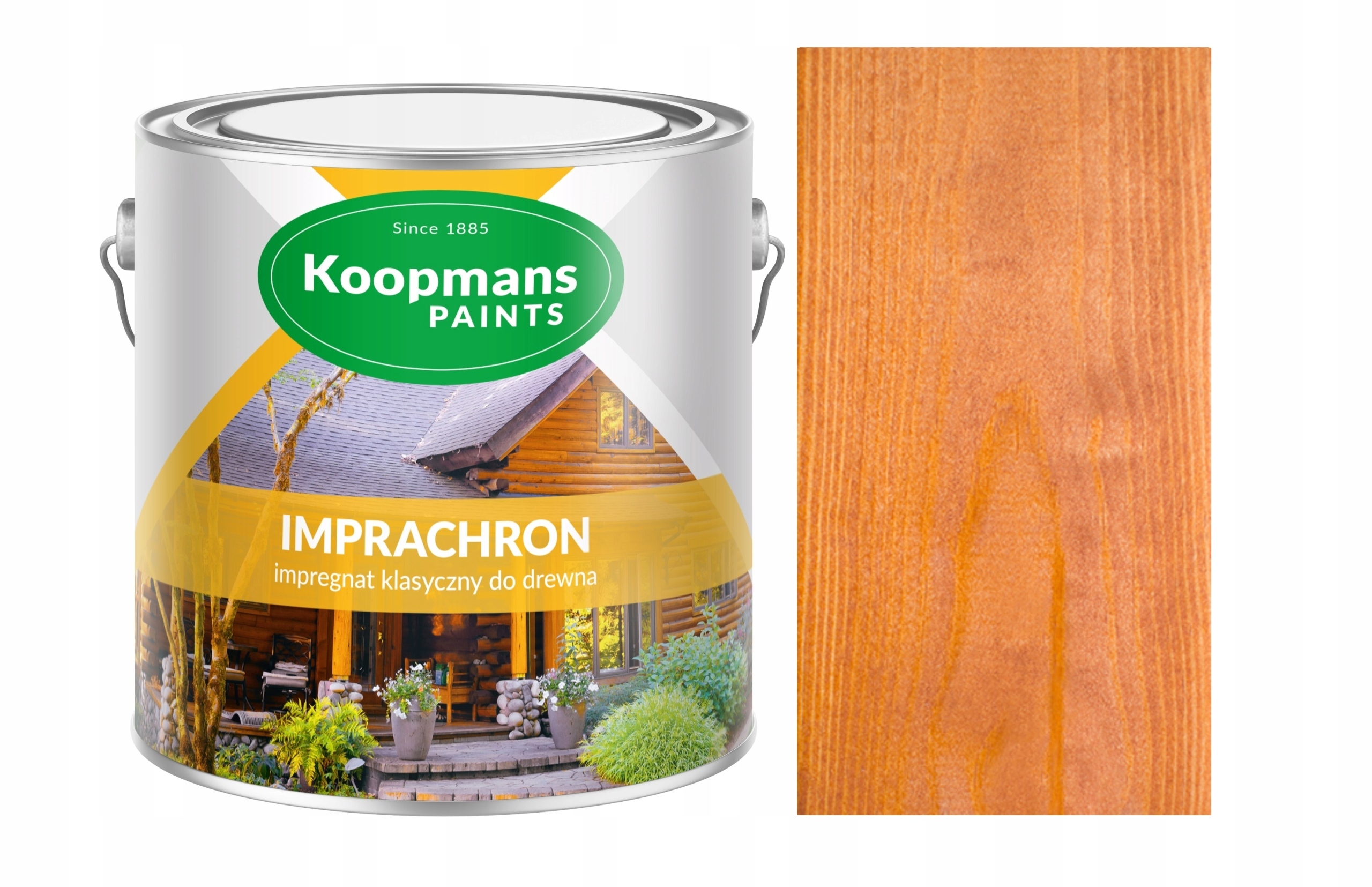 Koopmans Imprachron Barvící Impregnát Na Dřevo 2,5 l Zlatý Kaštan 107