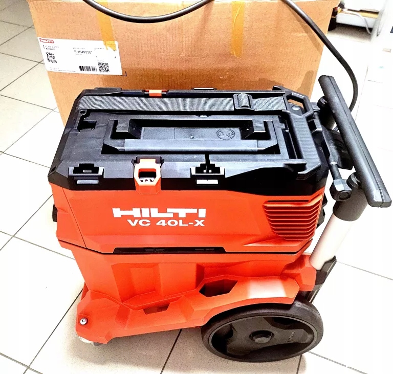 ODKURZACZ BUDOWLANY DO ZASTOSOWAŃ MOKRYCH/SUCHYCH VC 40L-X HILTI