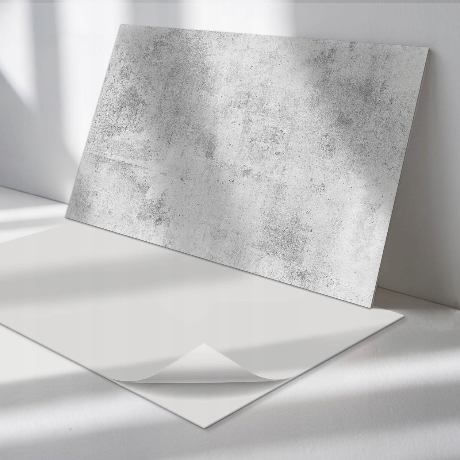 Sada samolepiacich Pvc panelov Textúra surového betónu 6 ks 60x30 cm