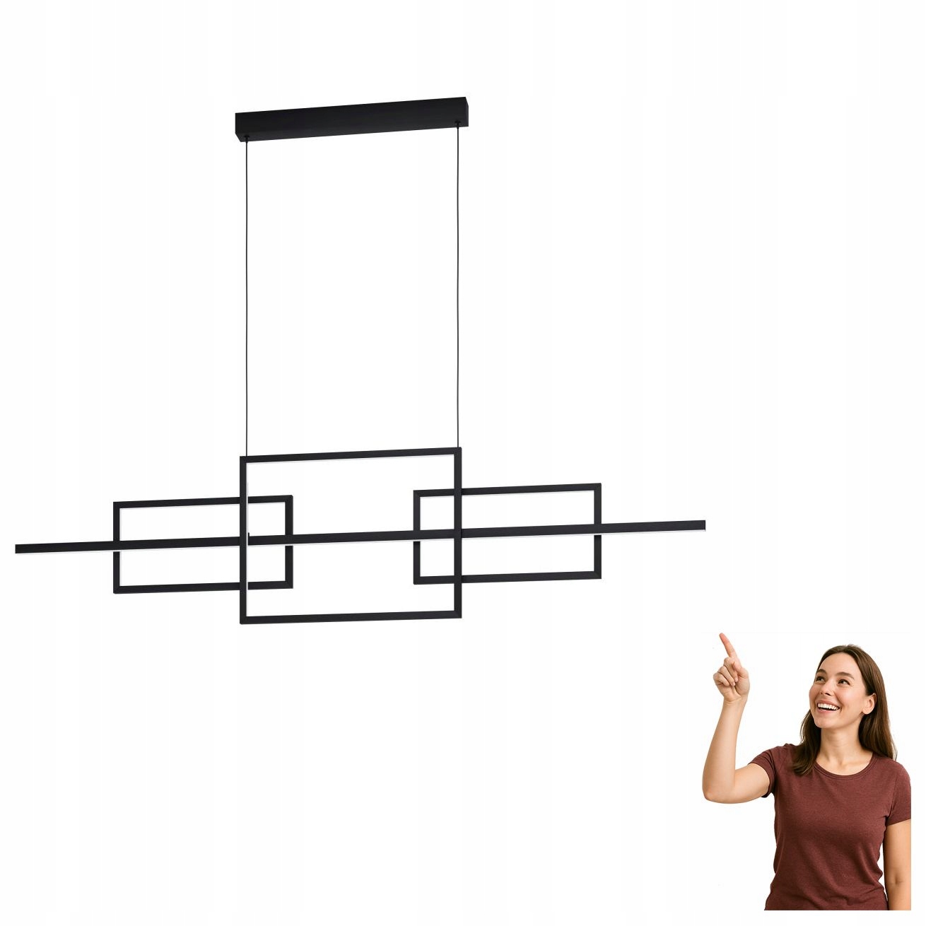 Závěsná Led lampa 35W Puebla 39798 Eglo