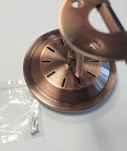 Termometr wilgotnościomierzem mosiądz zaokienny ob Model swe