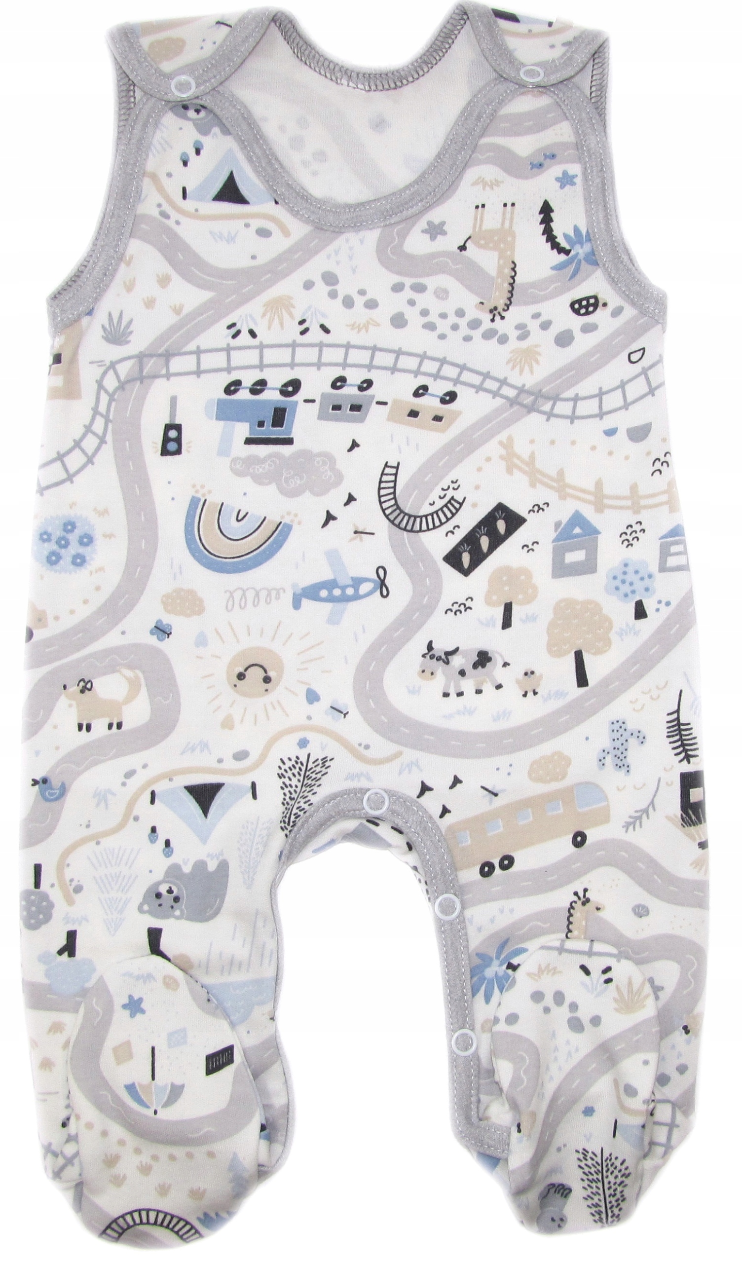 ŚPIOCHY NIEMOWLĘCE ŚPIOSZKI BAWEŁNIANE r.56 /81a/