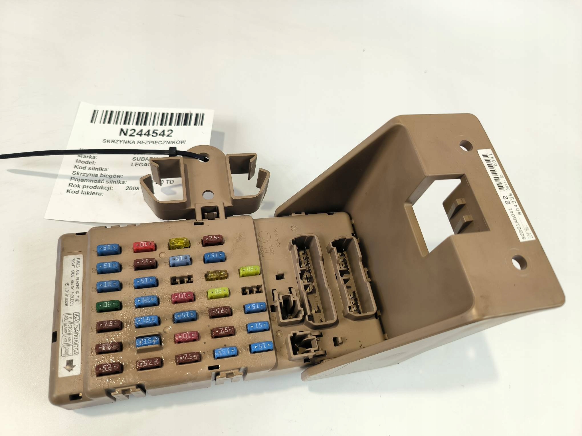 Module fusibles 82201AG041 SUBARU LEGACY IV
