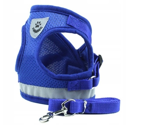 

Szelki bezuciskowe dla kota ze smyczą Xs Odblask