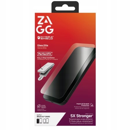 Zagg Invisibleshield Glass Elite szkło ochronne do iPhone 17