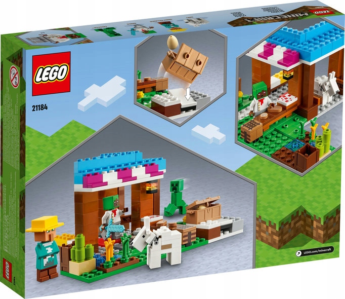 LEGO MINECRAFT 21184 PIEKARNIA Marka LEGO