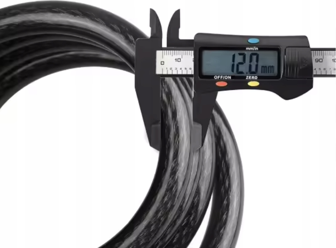 BLOKADA DO ROWERU NA SZYFR KOD ZAPIĘCIE na ROWER GRUBA BLOKADA ROWEROWA Marka Inna marka