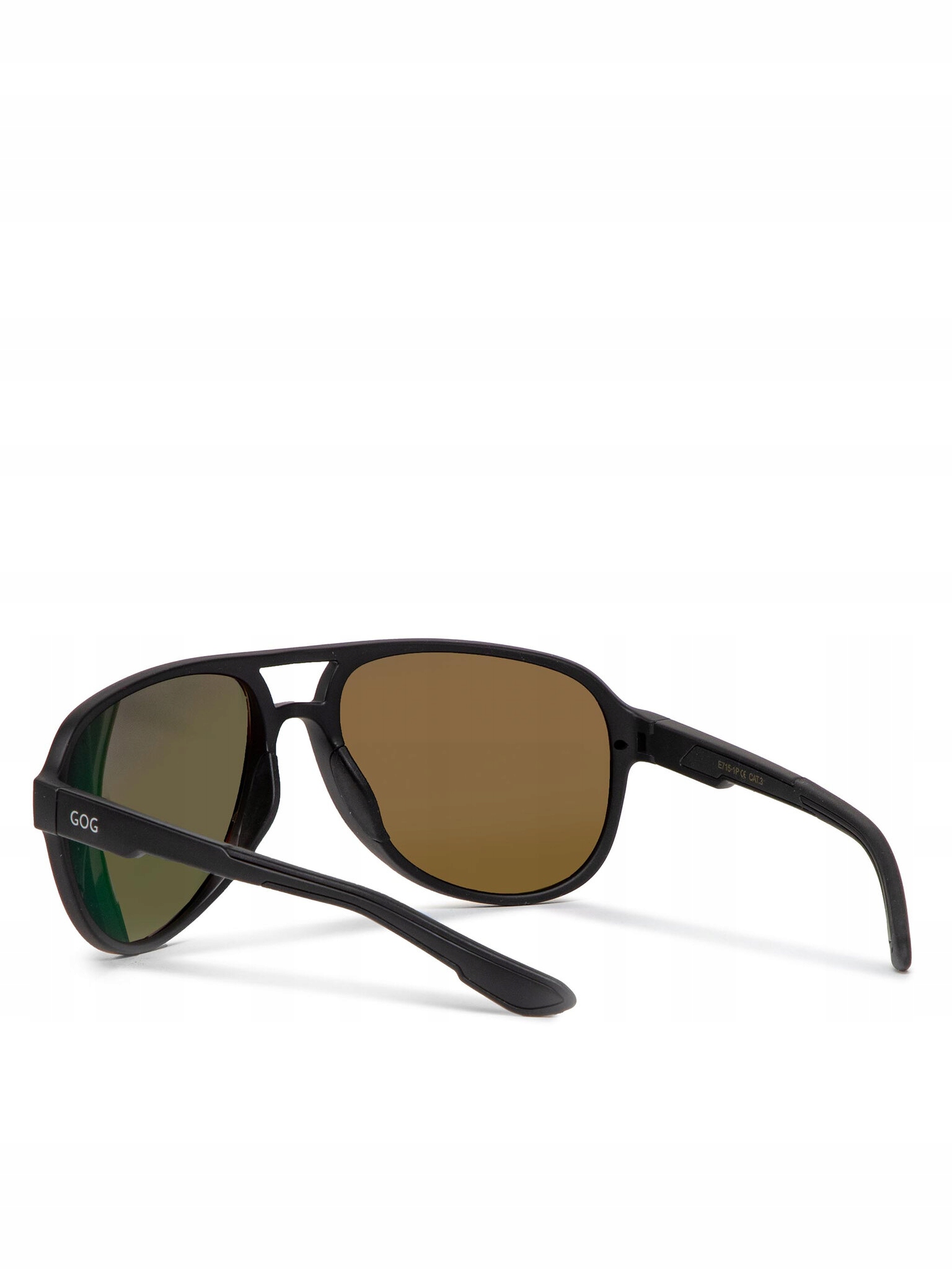 GOG Okulary przeciwsłoneczne Hardy E715-1P Czarny Marka inna marka