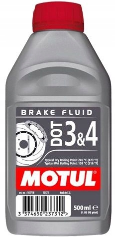 

Płyn hamulcowy Motul Dot 3&4