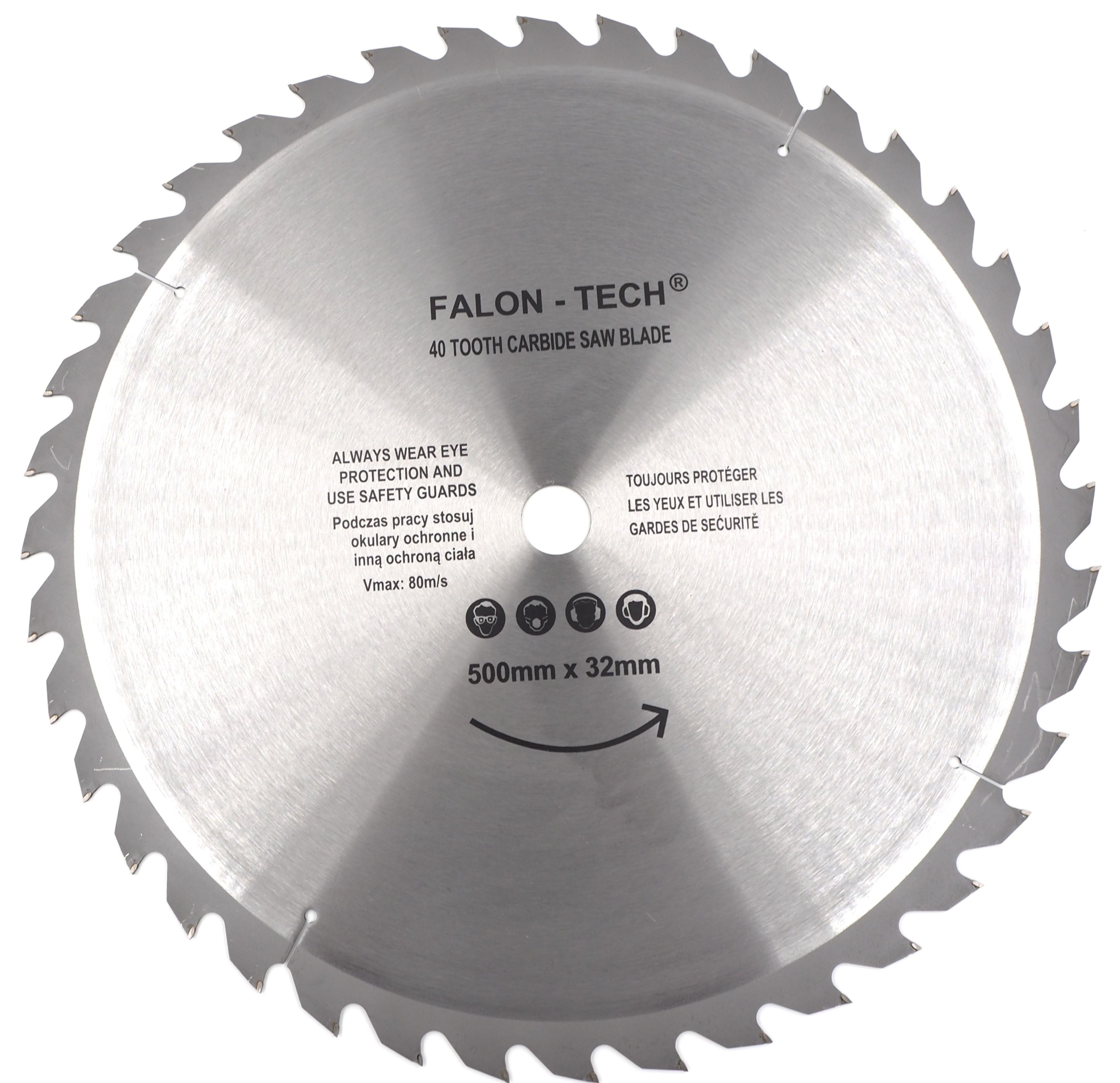 

Tarcza do drewna Falon-Tech FTBW50040 500x40x32mm