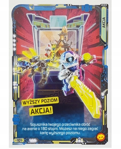 Karta Lego Ninjago Seria 5 Wyższy Poziom Akcja 101