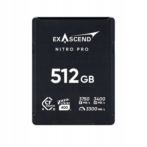 ExAscend EXPC4NB512GB Nitro Pro paměťová karta, 512 Gb