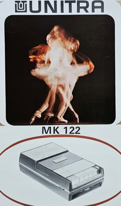 Unitra ZRK - Magnetofon MK 122 - folder reklamowy