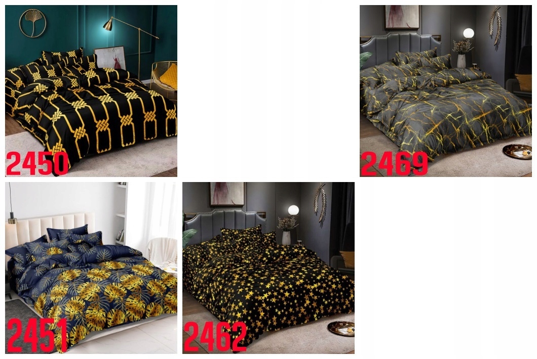 KOMPLET POŚCIELI 200x220 ELEGANCKA POŚCIEL 3D Kolor wielokolorowy