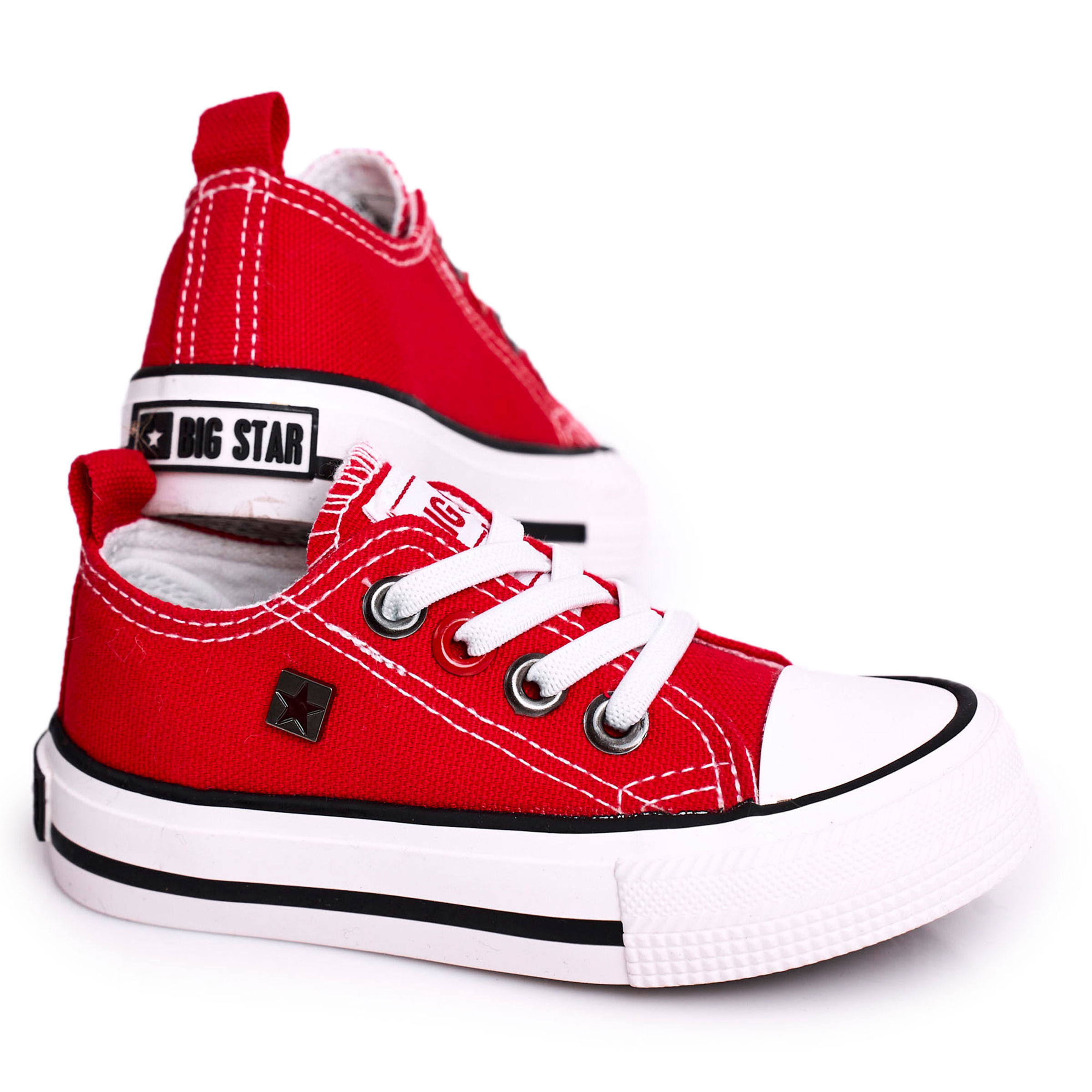 

Dziecięce Niskie Trampki Big Star Czerwone 26