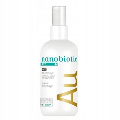 Nanobiotic Gold Med odbudowujące, oczyszczające złoto, 150ml