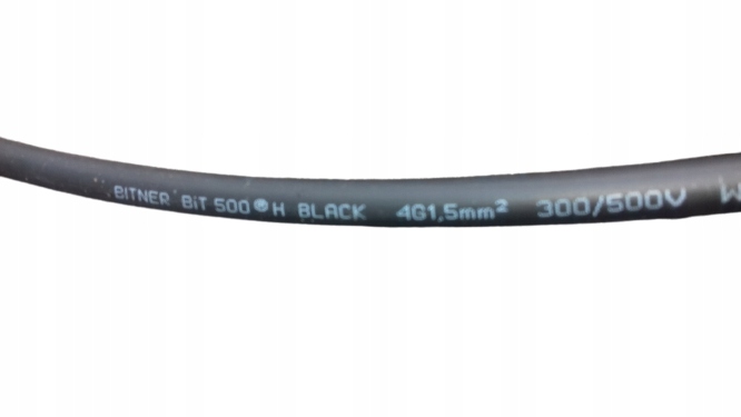 

Kabel BiT 500 H Black 4G1,5 300/500V 1szt=1m.b.