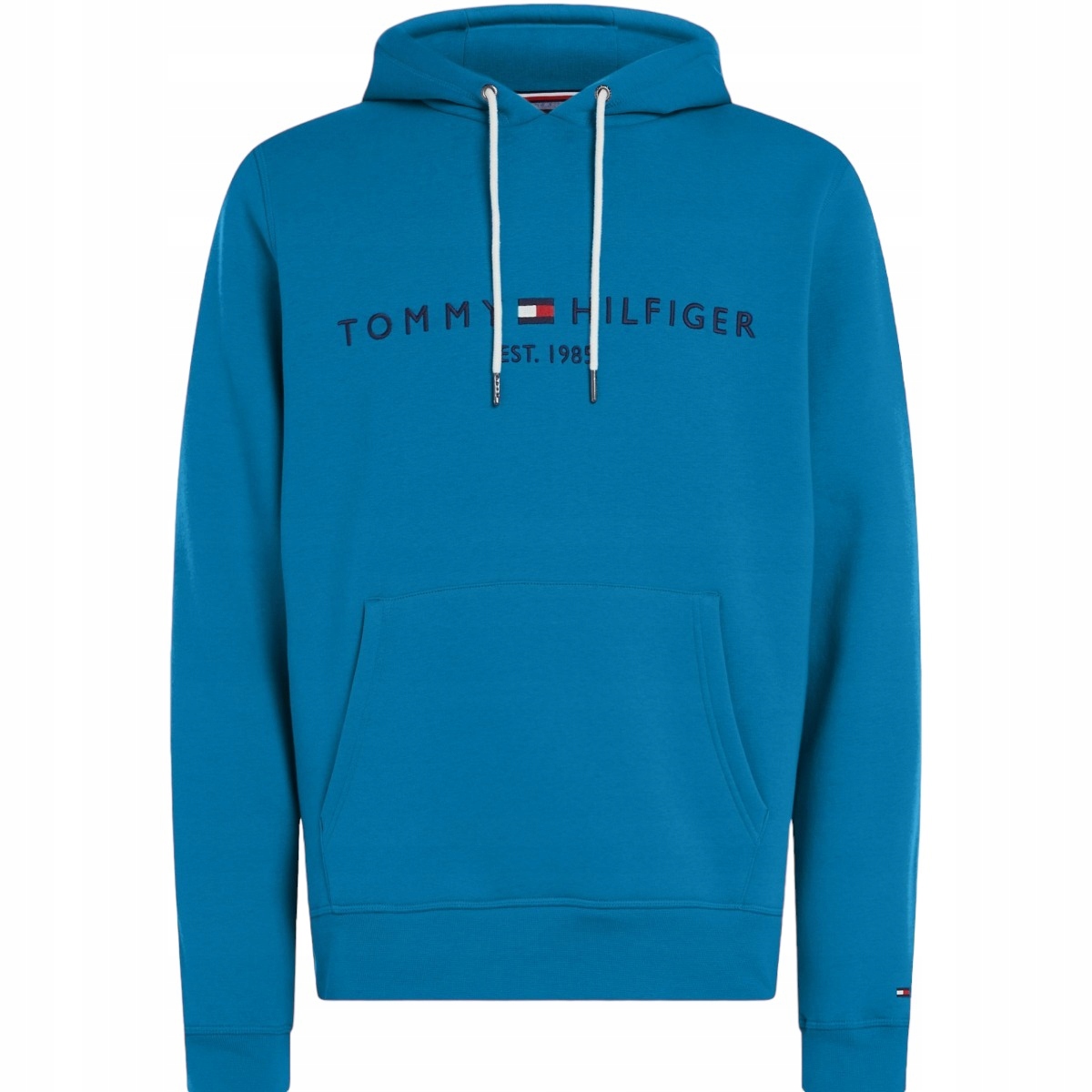 TOMMY HILFIGER OCIEPLANA BLUZA MĘSKA LOGO HOODY L