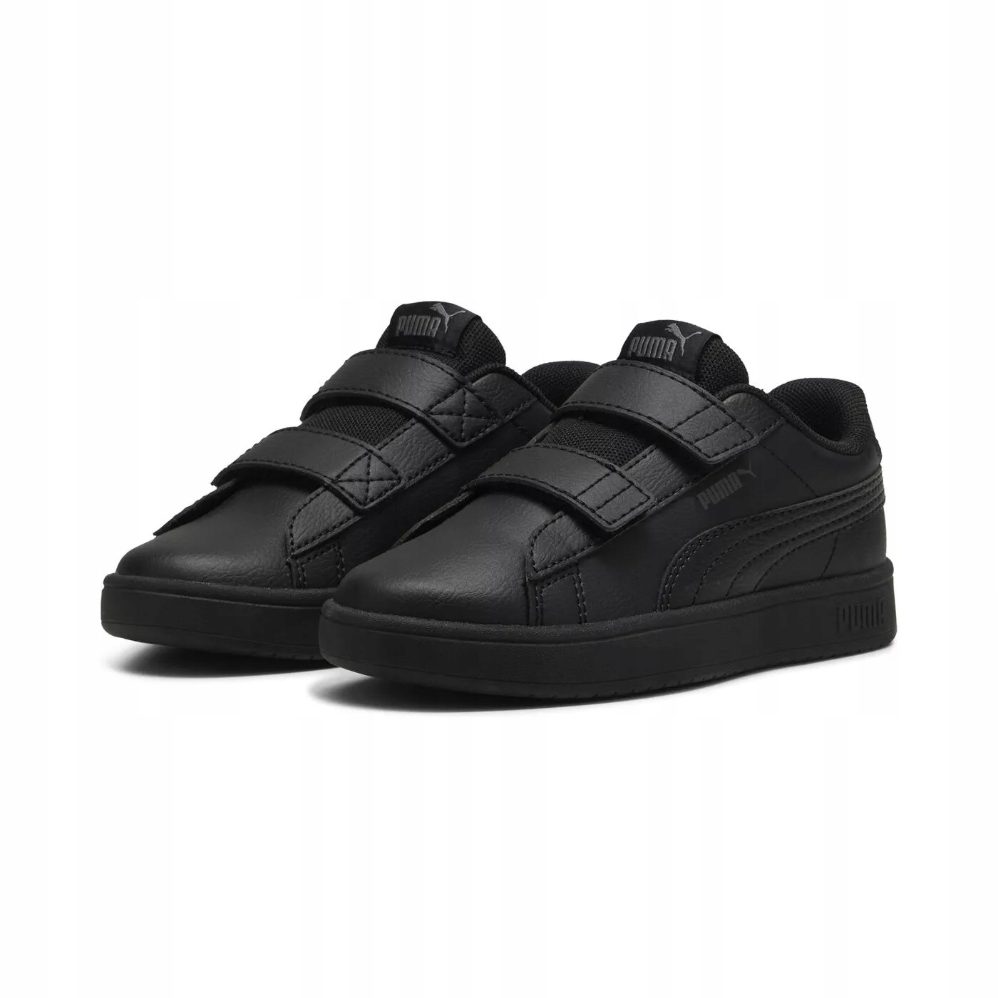 Buty Puma Dziecięce Na Rzepy Trampki Rickie Czarne Classic 394253 11 R.31,5
