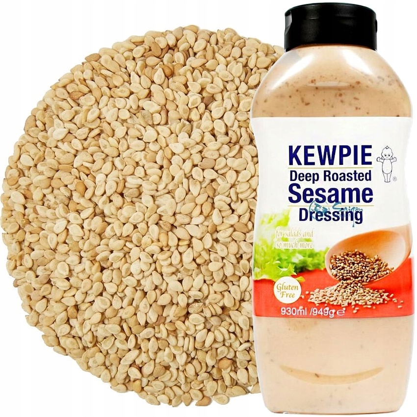 Japonská hustá aromatická sezamová majonéza na saláty a sushi 949 g Kewpie
