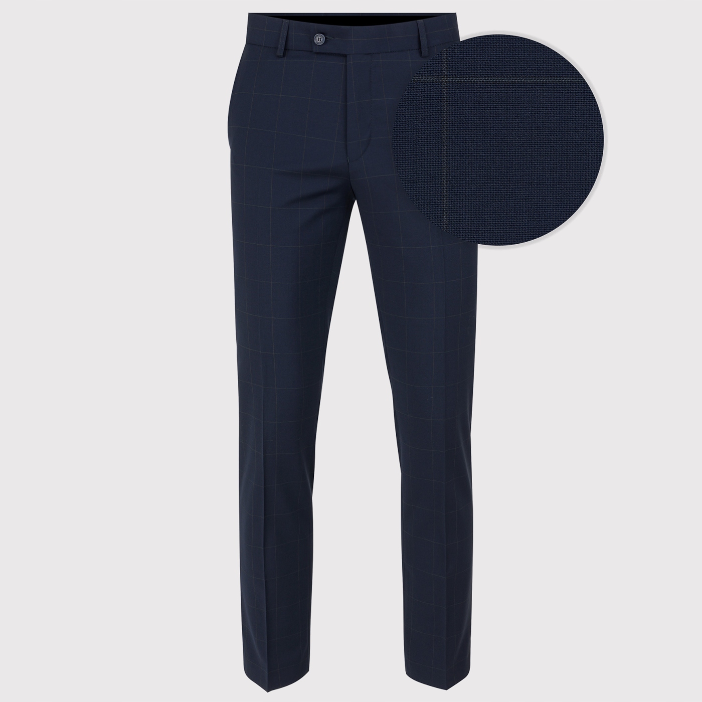 Pánské oblekové kalhoty návštěvní modré Pako Lorente vel