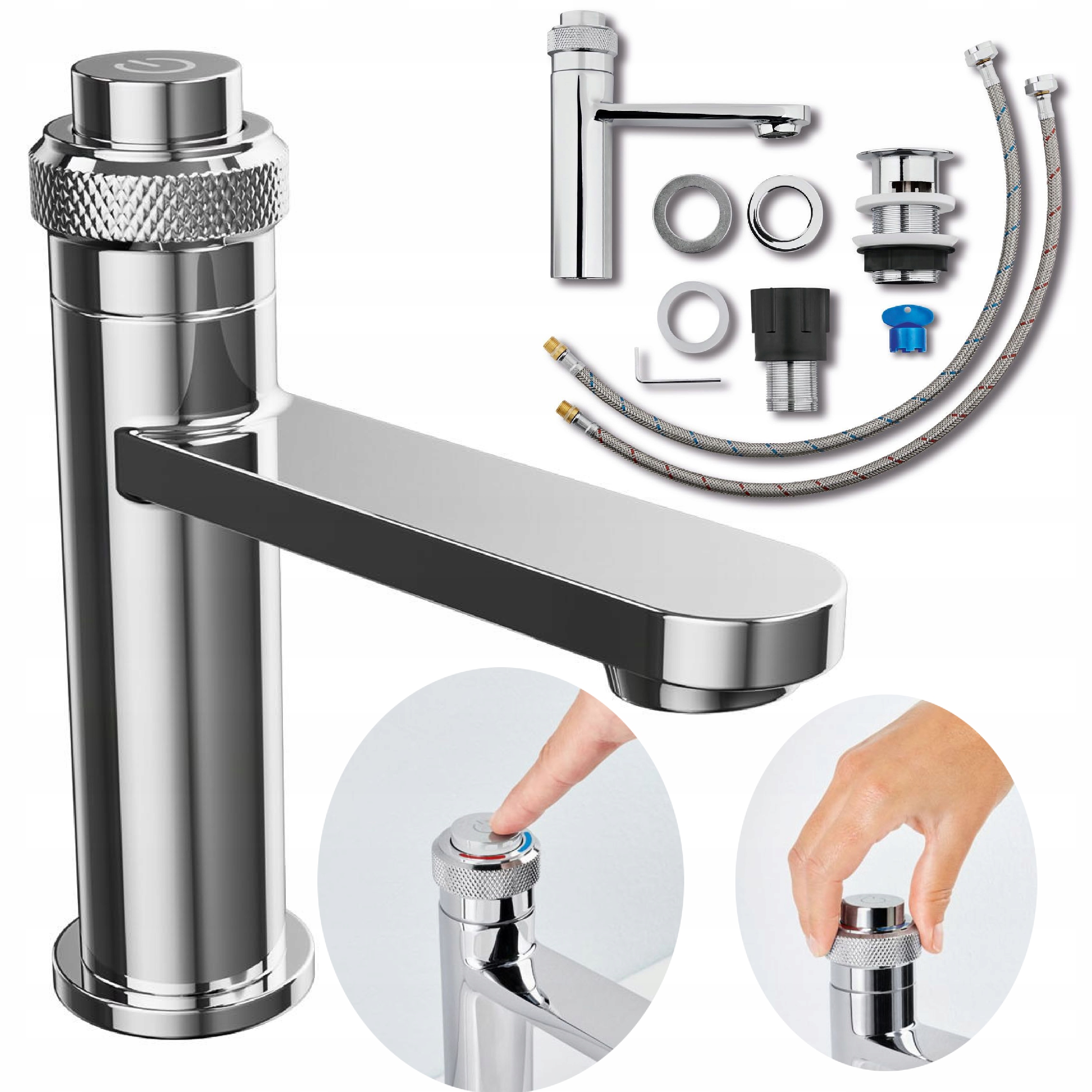 

Bateria Umywalkowa Miomare Typu Push Button click