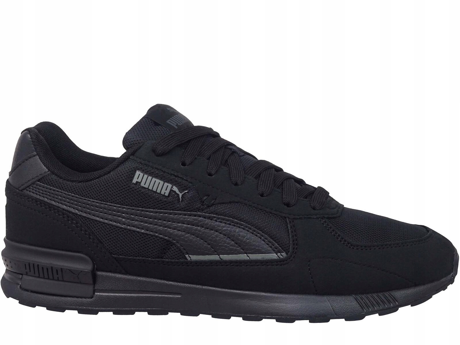 Puma Graviton 380738 01 Buty Męskie Sportowe Lekkie Całe Czarne Sneakers