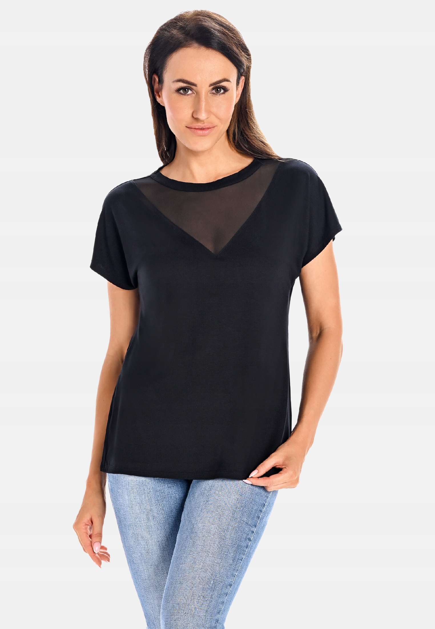 Tričko s síťkou Cora Teyli